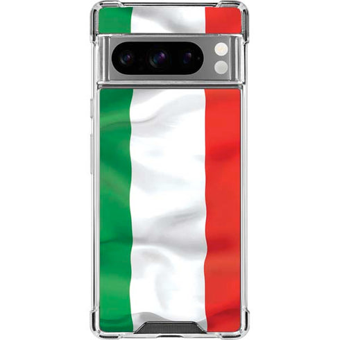 Italy Flag Google Pixel 8 Pro Clear Case